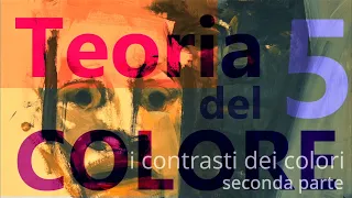 Teoria del colore, lezione n°5. I contrasti dei colori (seconda parte).