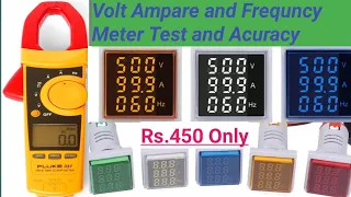 volt ampare Hz meter