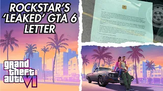 GTA VI: Rockstar's 'LEAKED' GTA 6 Letter To Staff