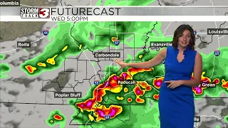 Tracking several rounds of storms through the weekend