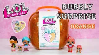 LOL Bubbly Surprise Orange Limited Edition Captain BB and Captain Kitty ~ Exclusive Doll and Pet