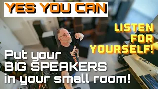 Speaker Placement In Small Rooms: Basic Loudspeaker Positioning and Blind Listening Demonstration