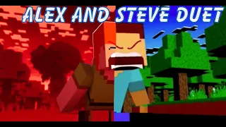 Angry Alex and Steve duet song
