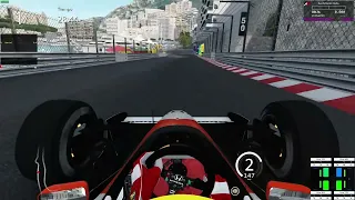 Assetto Corsa - Onboard Mclaren MP4/6 de Ayrton Senna en Monte Carlo (1:31:290)