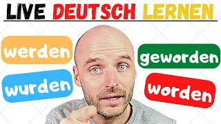 werden wurden geworden worden | online Deutsch lernen