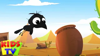 The Crow and The Pitcher |  Stories For Babies | Short Story For Kids | Story Time