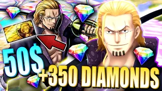 PRIME RAYLEIGH 50$ TICKET SUMMONS + 350 DIAMONDS - One Piece Bounty Rush