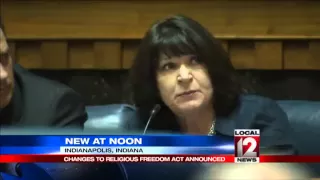 Indiana lawmakers announce proposed religious law changes
