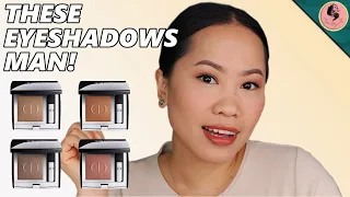 DIDN'T EXPECT THIS! | DIOR MONO COULEUR COUTURE EYESHADOW Rosewood,cashmere, copper & more..