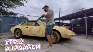 Trato Na PUMA GTE 1977 - LAVAMOS A PUMA DEPOIS DE 18 ANOS | Lavagem + resgate (Puig Garage) Ep. 2