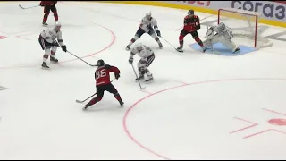 Ткачев отдает на гол Буше / Boucher scores off Tkachyov feed