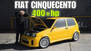 Eνα FIATAKI είναι ΑΠΛΑ! Τι μπορεί να κάνει? Fiat Cinquecento Turbo