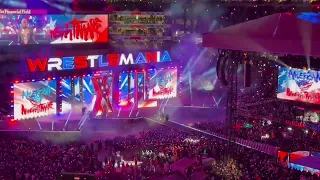 Cody Rhodes entrance at WrestleMania XL Night 1