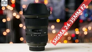 Sigma 24-35mm f/2 DG HSM Art - Обзор Самого Светосильного Полнокадрового Зум-Объектива