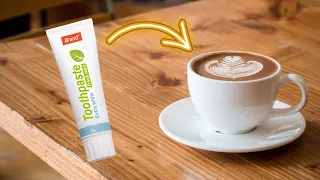 Combine coffee with toothpaste for fantastic results!