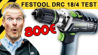 KRASS! 800,-€ AKKUSCHRAUBER - FESTOOL DRC 18/4 Li 5,2 QUADRIVE TEST!