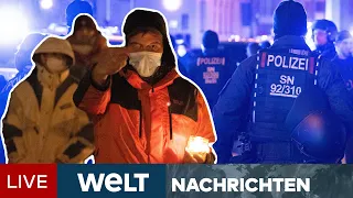 POLIZISTEN VERLETZT: Querdenker halten Sicherheitskräfte in Atem | WELT Newsstream