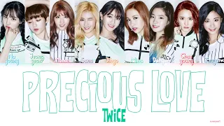 TWICE - Precious Love Lyrics (Color Coded Lyrics)