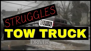 STRUGGLES OF A OWNER OPERATOR TOW TRUCK COMPANY | DAY IN THE LIFE TOW TRUCK DRIVER | HUSTLE & TOW