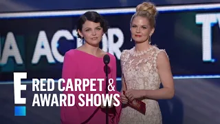 Ginnifer Goodwin and Jennifer Morrison Present at PCA 2012 | E! People's Choice Awards