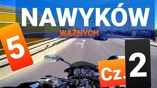 5 nawyków, które powinien mieć każdy motocyklista |  CZĘŚĆ 2!