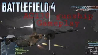 Battlefield 4 - AC130 gunship Gameplay