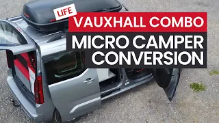 VAN TOUR: Vauxhall Combo Life Micro Camper 2 Berth