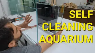 100 Liters SELF-CLEANİNG Nano Aquarium - How to Make a 50x50x45 cm Aquarium with Back Sump