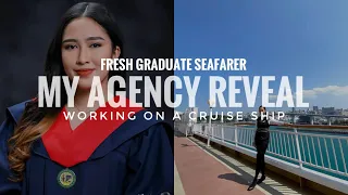 MY AGENCY REVEAL as a Fresh Graduate Filipina Seafarer Working on a Cruise Ship | Miss Cruise VLOG