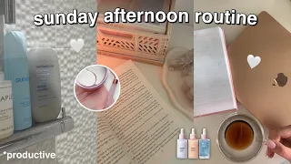my REALISTIC sunday afternoon routine!  *PRODUCTIVE