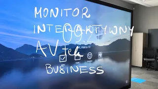 Prezentacja monitora interaktywnego AVtek Business