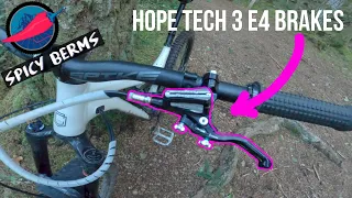 Hope Tech 3 E4 Brakes || Installation and First Impression Review