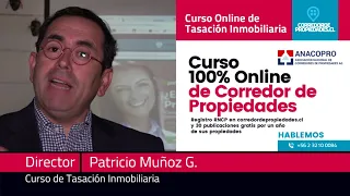 Plano Regulador Curso de Tasación Inmobiliaria