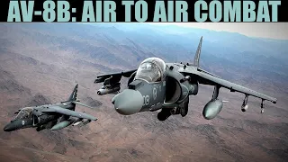 AV8B Harrier: Air To Air Combat Tutorial | DCS WORLD