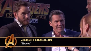 Interview with Chris Pratt at the 'Avengers: Infinity War' Premiere (April 23, 2018) — Marvel