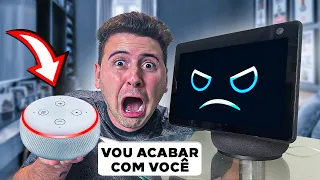 COLOQUEI A ALEXA NOVA PARA FALAR COM A ANTIGA E NÃO FOI UMA BOA IDEIA!