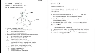 Ireland in the Neolithic period with Answers| IELTS LISTENING SECTION - 4