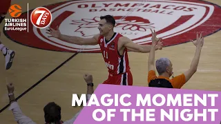 7DAYS Magic Moment of the Night: Kostas Sloukas wins it!