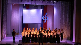 Учебный хор МГКИиК на отчётном концерте колледжа 2019 г