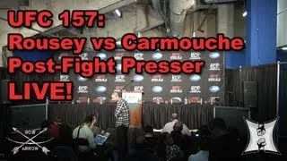 UFC 157: Rousey vs Carmouche Post-Fight Press Conference (LIVE!)