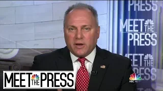 Full Scalise: 'I'm Glad President Trump Continues To Look Into [Russian] Interference'