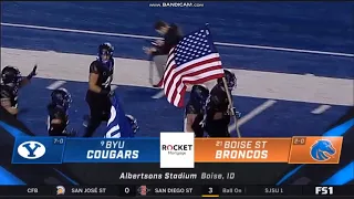 FS1 CFB intro | 9 BYU @ 21 Boise State | 11/6/2020