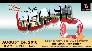 LBCC - College Day 2018 - Keynote Speaker – Dr. Rob Johnstone