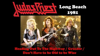 Judas Priest - Live at Long Beach Arena 1981 (CD-R)