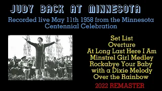 Judy is Back at Minnesota! May 11th 1958