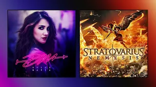 Stratovarius & Dulce Maria - Un Minuto Sin Dolor | Fantasy (Metal Mashup)