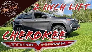 Jeep Cherokee Trailhawk gets lifted