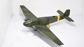 Revell Junkers JU-52.In 1.48 scale.paint,mask & Decal application.