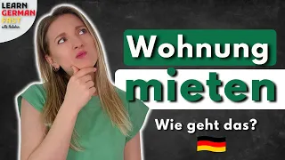 WOHNUNG mieten in Deutschland 🇩🇪 WIE GEHT DAS? ✅|| LEARN GERMAN FAST