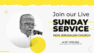 🔴 Sunday ⛪ Live Service - 04 June 2023